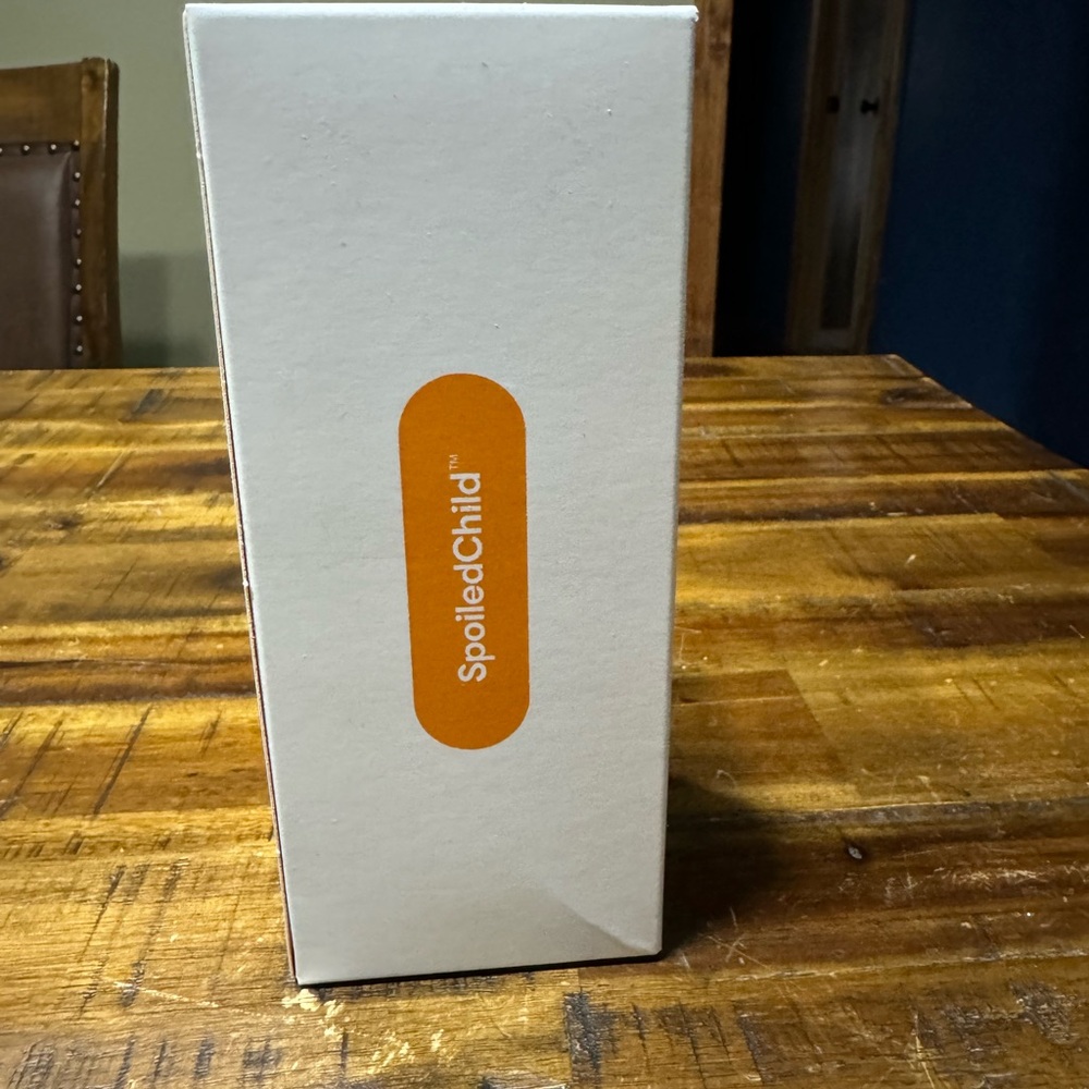 SpoiledChild White and Orange Box